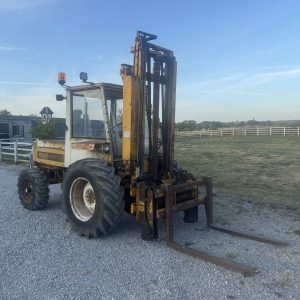 International Harvester (IH) rough-terrain forklift
