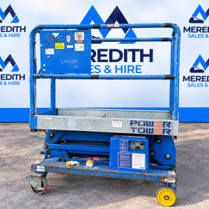 Power Tower Push-Around Scissor Lift