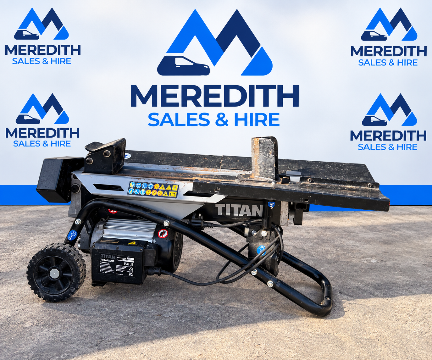 Electric Log Splitter